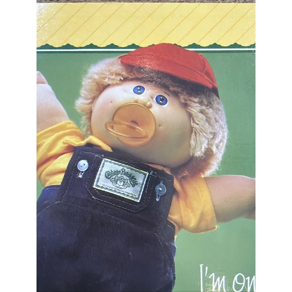 Vintage 1984 Cabbage Patch Spiral Paper Notebook I'm One of a Kind! Standard Sz
